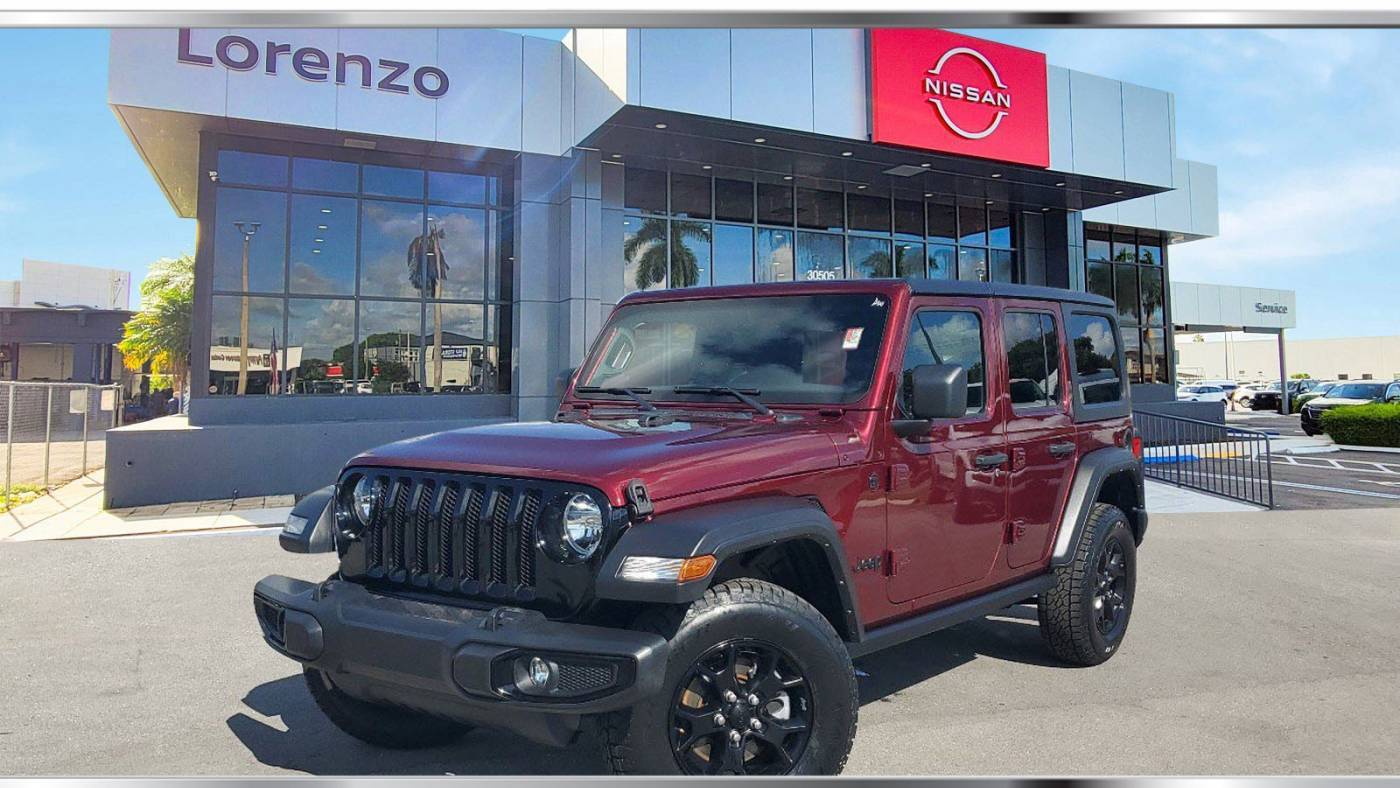 2022 Jeep Wrangler Willys Sport — SUV — 41,416 mi — Homestead, FL