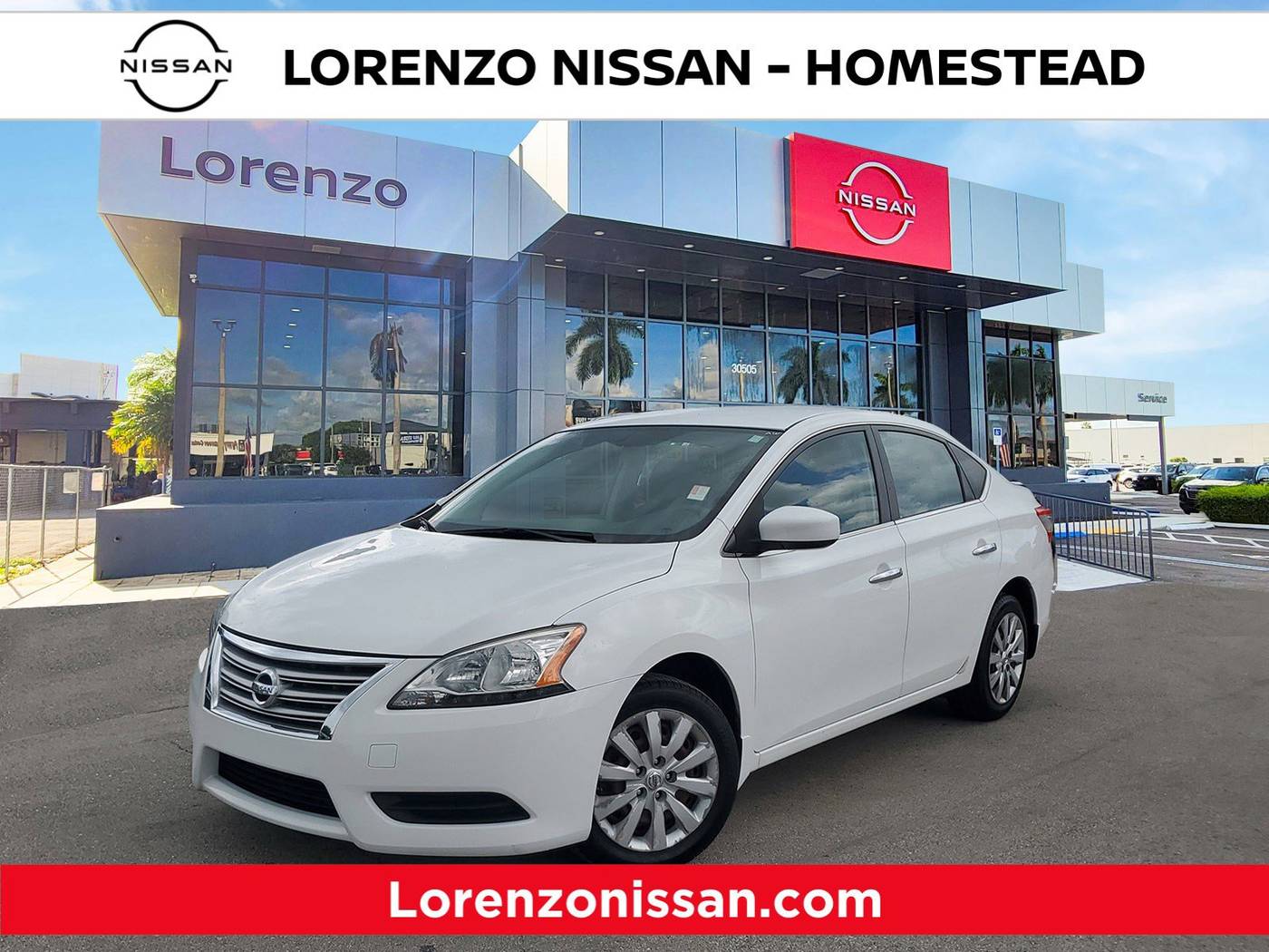2015 Nissan Sentra S — Sedan — 77,091 mi — Homestead, FL