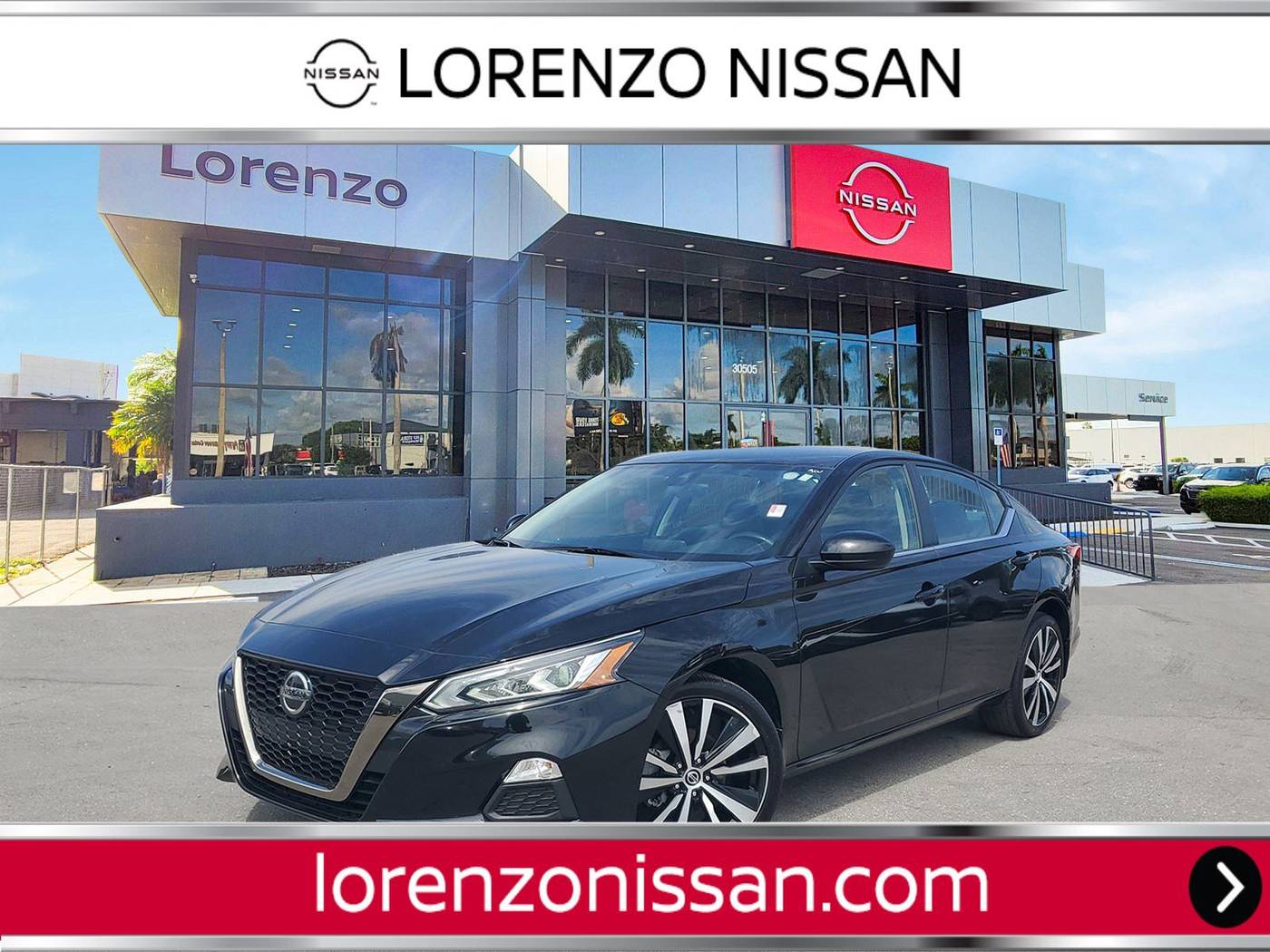 2022 Nissan Altima SR — Sedan — 55,187 mi — Homestead, FL