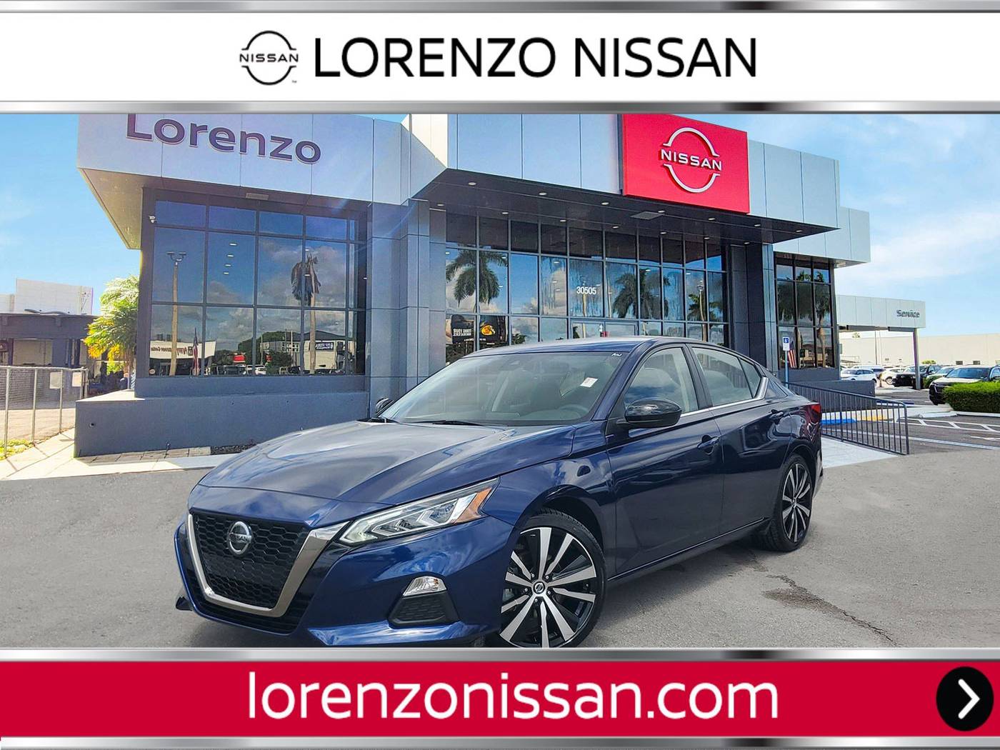 2022 Nissan Altima SR — Sedan — 25,222 mi — Homestead, FL