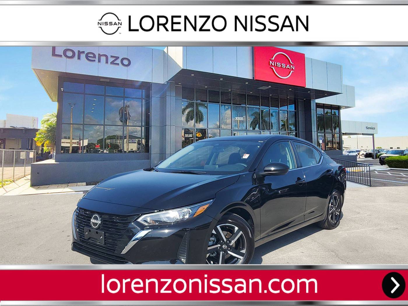 2024 Nissan Sentra SV — Sedan — 17,542 mi — Homestead, FL