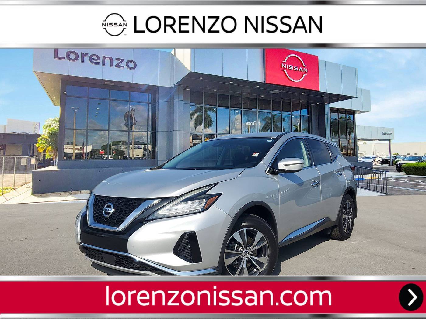 2020 Nissan Murano S — SUV — 113,576 mi — Homestead, FL