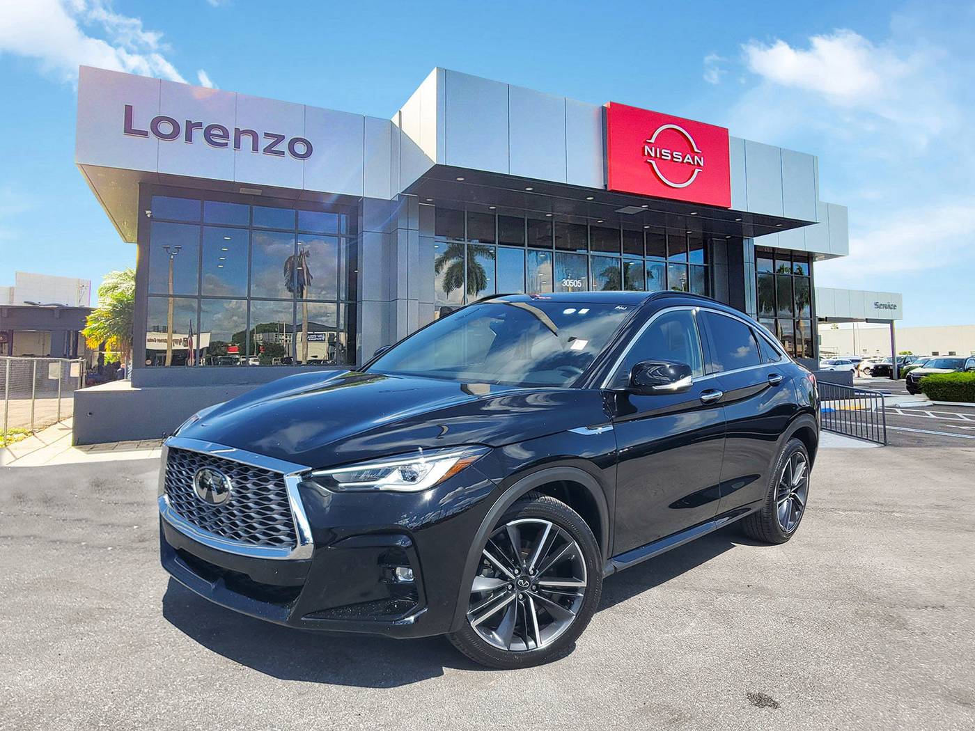 2025 INFINITI QX55 LUXE — SUV — 5,403 mi — Homestead, FL