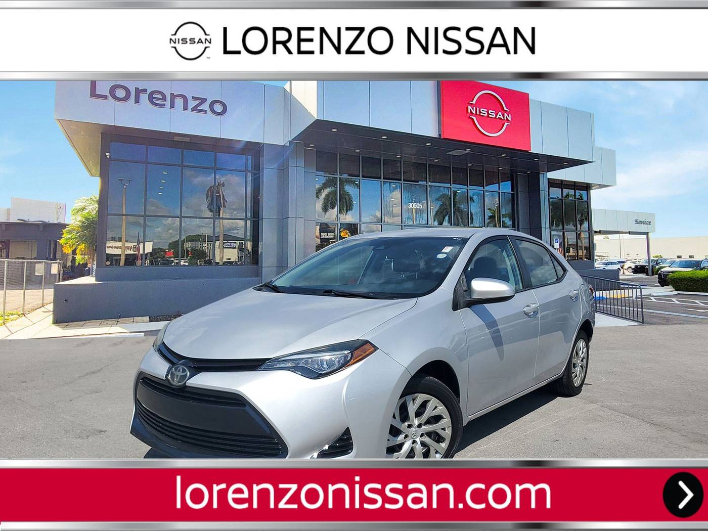 2017 Toyota Corolla LE — Sedan — 54,481 mi — Homestead, FL