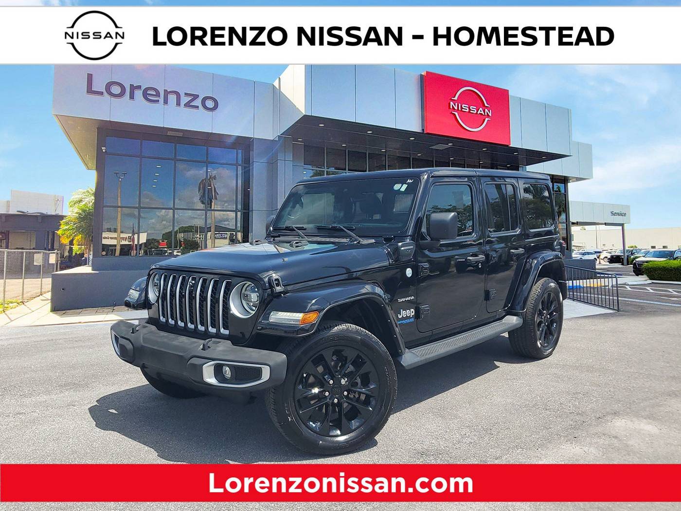 2021 Jeep Wrangler Sahara 4xe — SUV — 35,161 mi — Homestead, FL