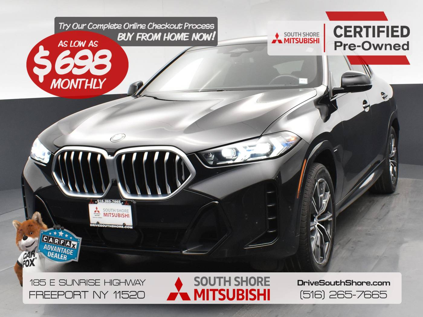 2025 BMW X6 40i — SUV — 42,510 mi — Freeport, NY