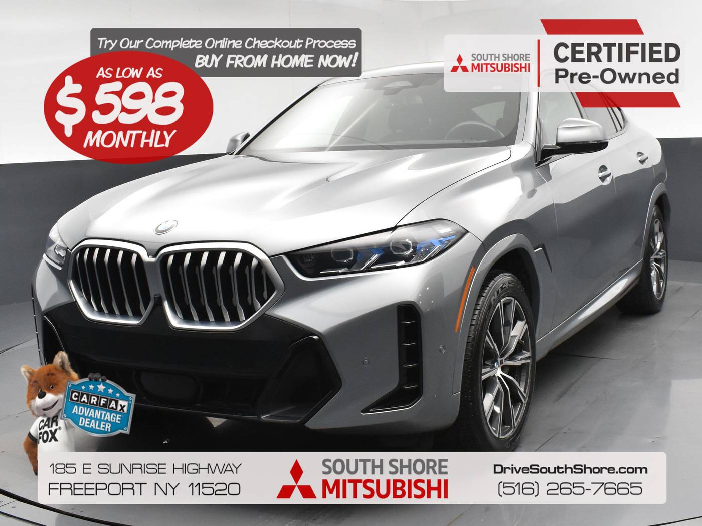2025 BMW X6 40i — SUV — 44,940 mi — Freeport, NY