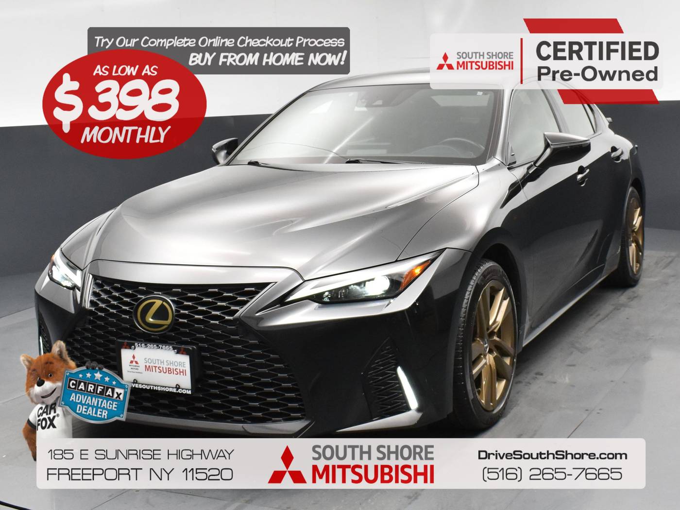2021 Lexus IS IS 300 — Sedan — 30,027 mi — Freeport, NY