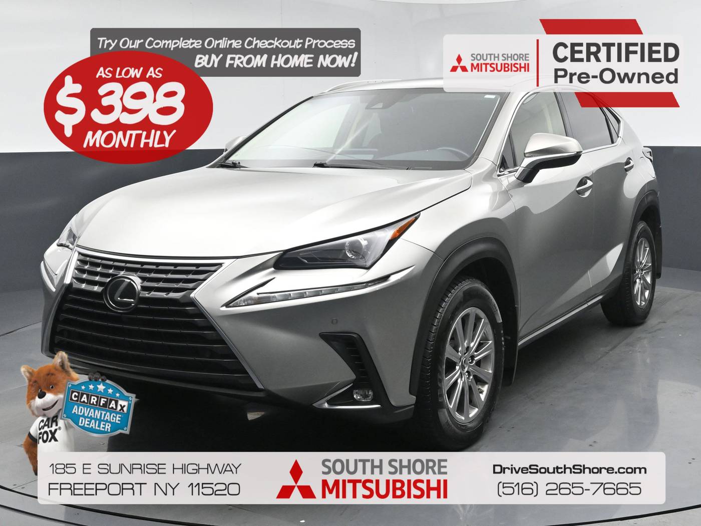 2021 Lexus NX NX 300 — SUV — 49,537 mi — Freeport, NY