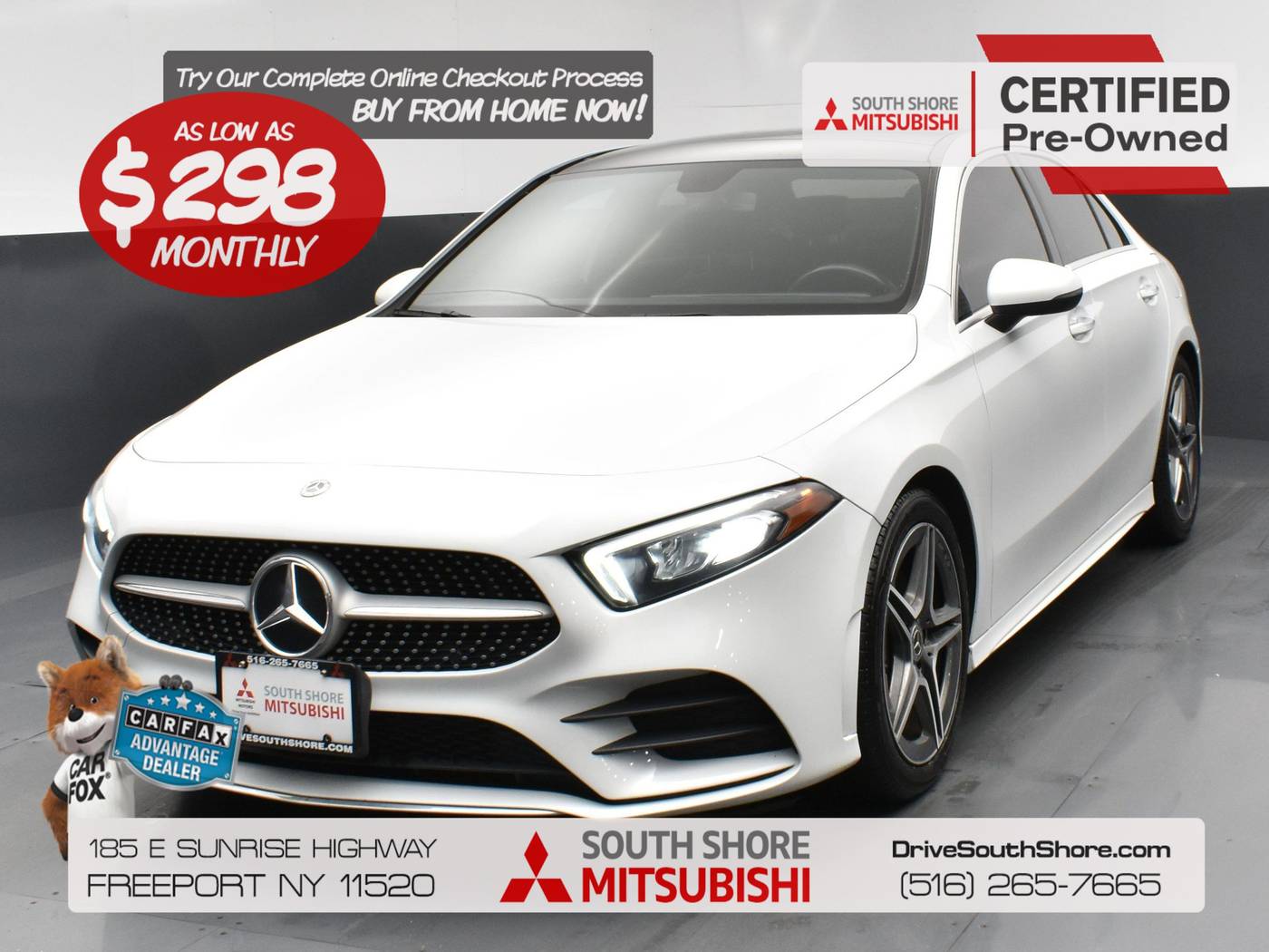 2020 Mercedes-Benz A-Class A 220 — Sedan — 69,488 mi — Freeport, NY