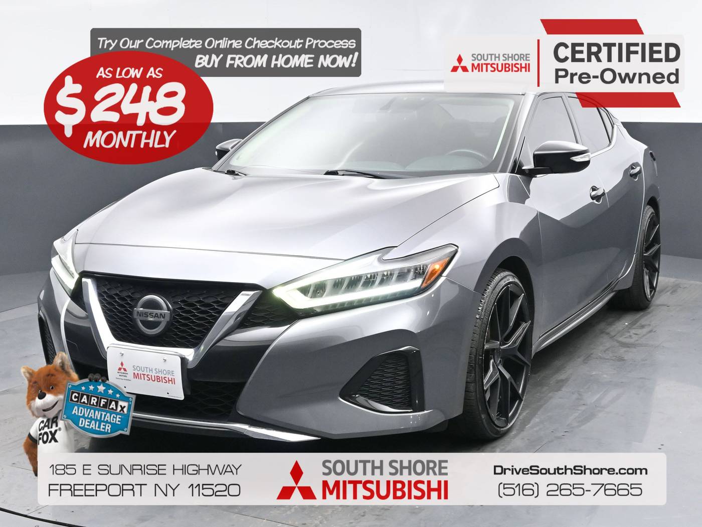 2019 Nissan Maxima SV — Sedan — 78,211 mi — Freeport, NY