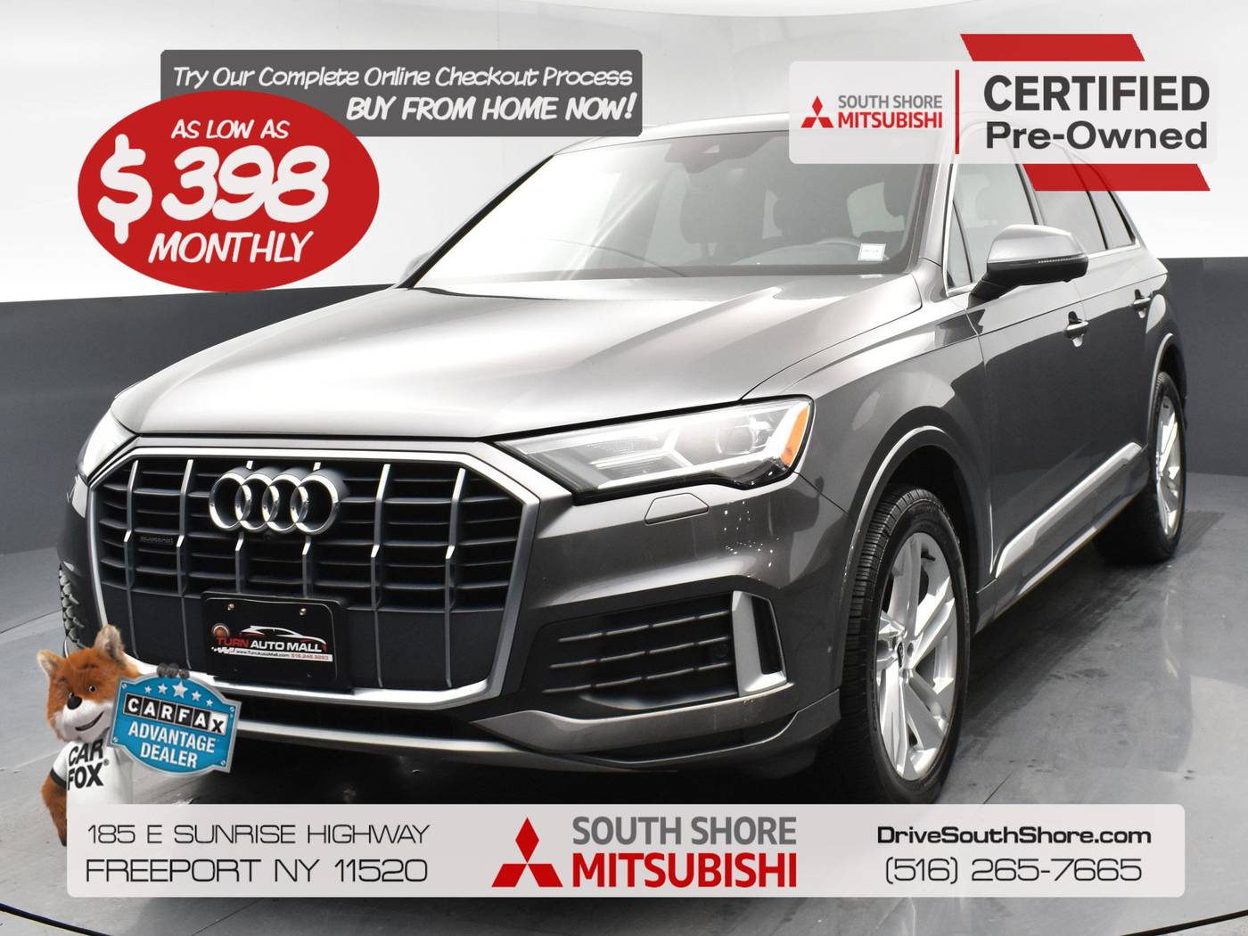 2021 Audi Q7 Premium Plus — SUV — 32,540 mi — Freeport, NY