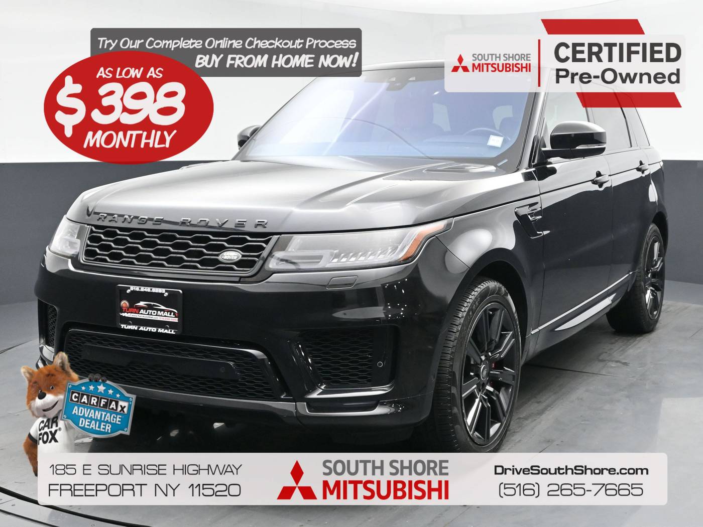 2019 Land Rover Range Rover Sport HSE Dynamic — SUV — 67,547 mi — Freeport, NY