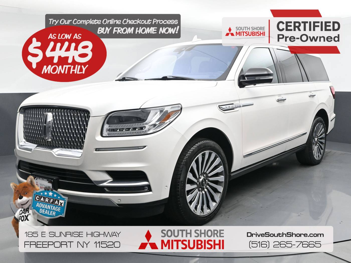 2019 Lincoln Navigator Reserve — SUV — 64,704 mi — Freeport, NY