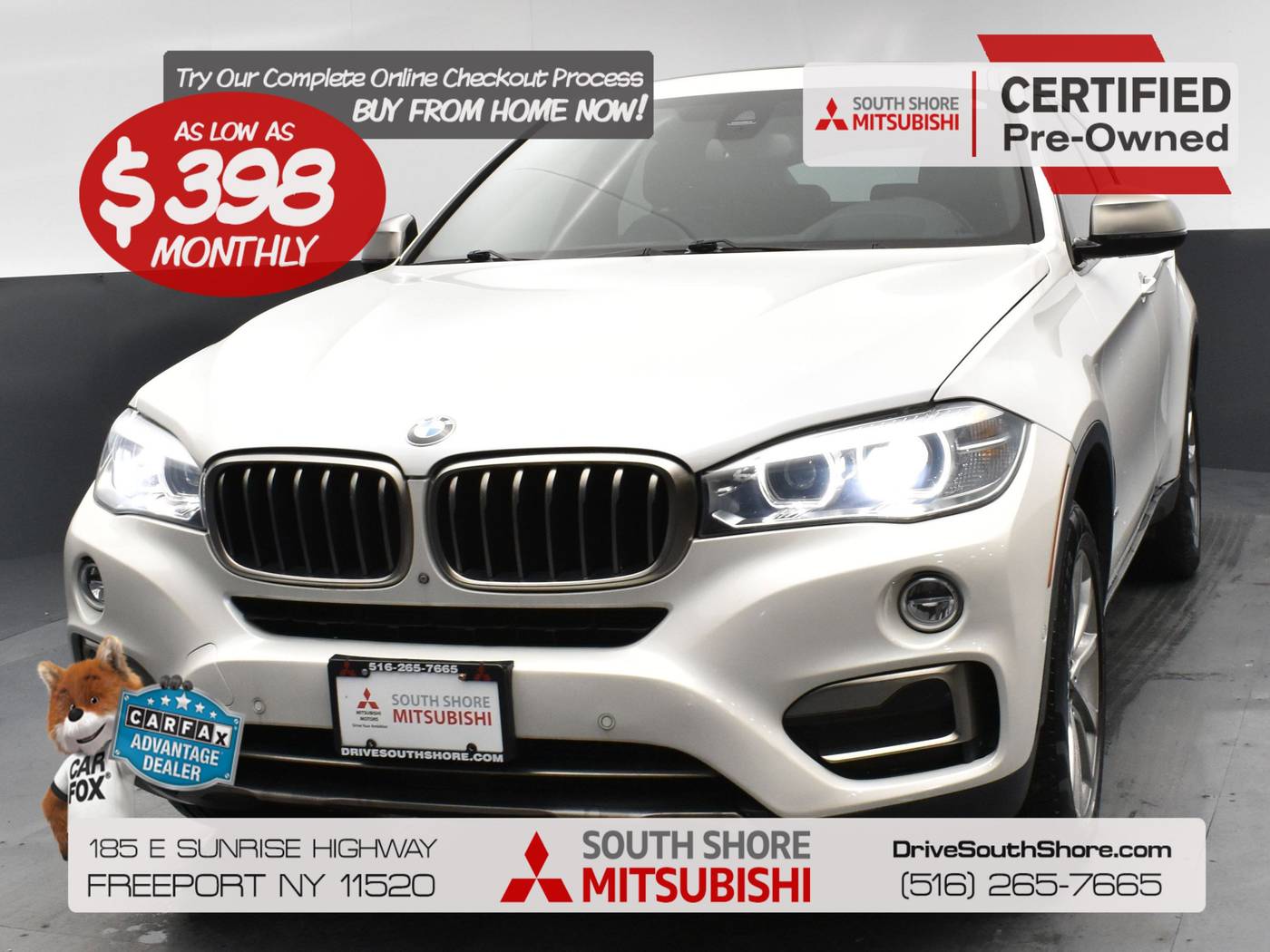 2019 BMW X6 35i — SUV — 58,495 mi — Freeport, NY