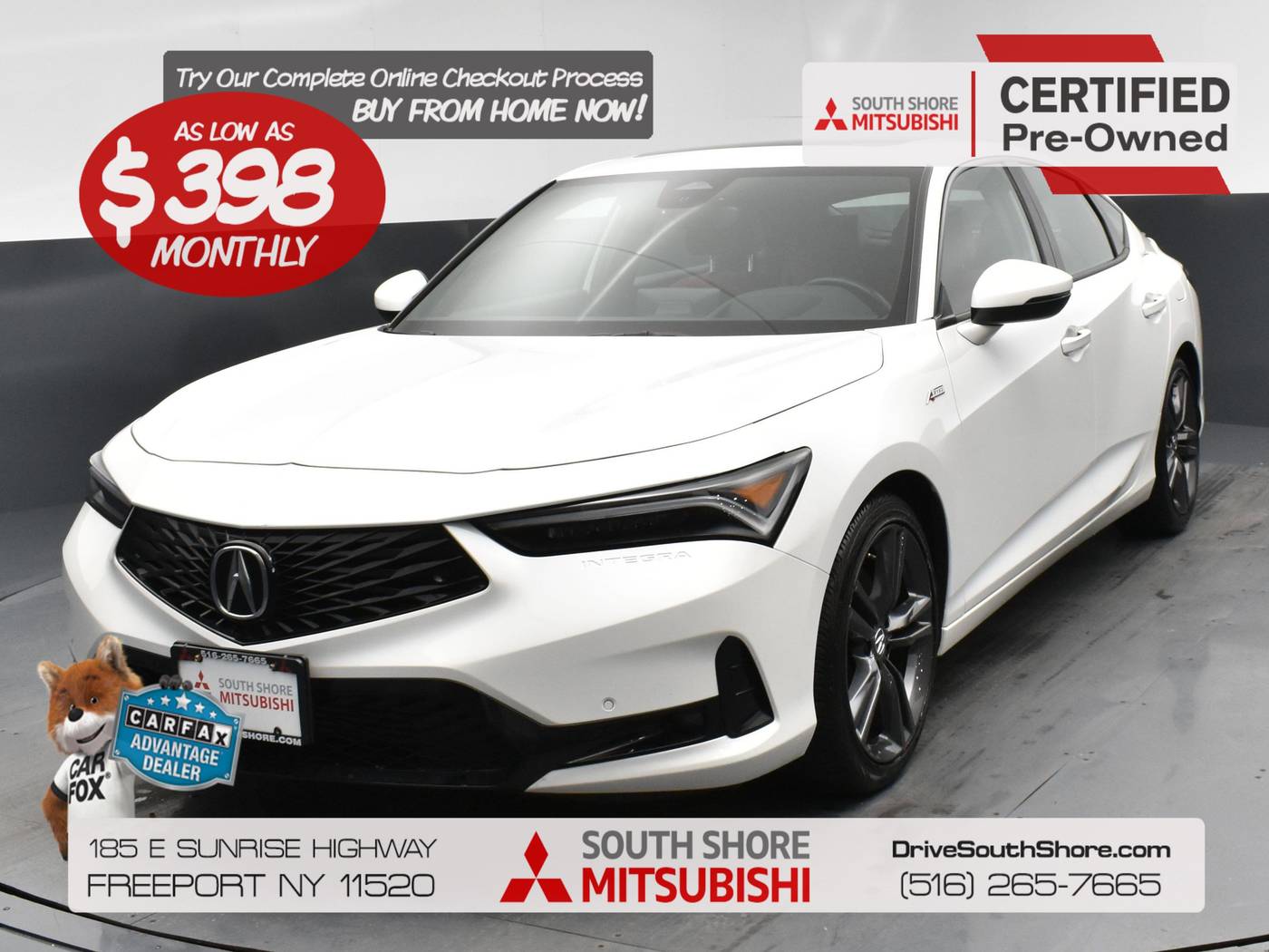 2023 Acura Integra w/A-Spec Technology Package — Hatchback — 10,416 mi — Freeport, NY