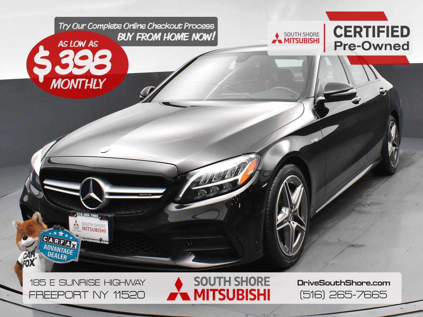 2019 Mercedes-Benz C-Class AMG C 43 — Sedan — 56,062 mi — Freeport, NY