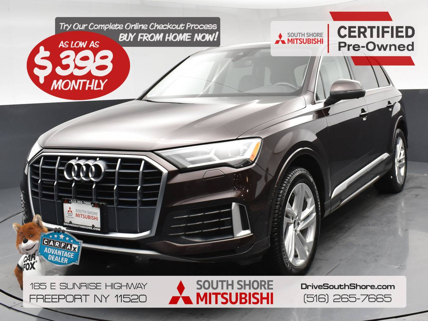 2021 Audi Q7 Premium Plus — SUV — 44,032 mi — Freeport, NY