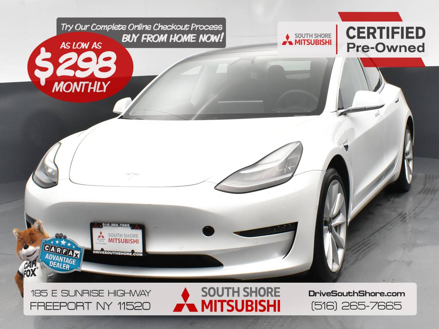 2020 Tesla Model 3 Standard Range — Sedan — 29,669 mi — Freeport, NY