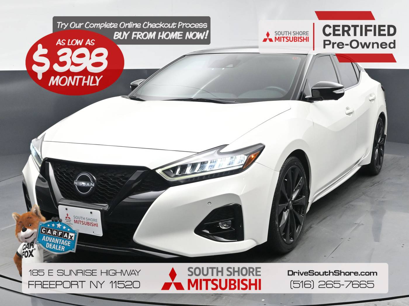 2023 Nissan Maxima SR — Sedan — 34,858 mi — Freeport, NY