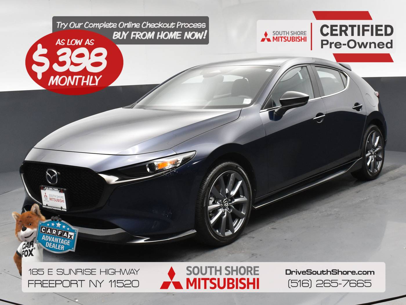 2025 Mazda Mazda3 2.5 S Preferred — Hatchback — 2,108 mi — Freeport, NY