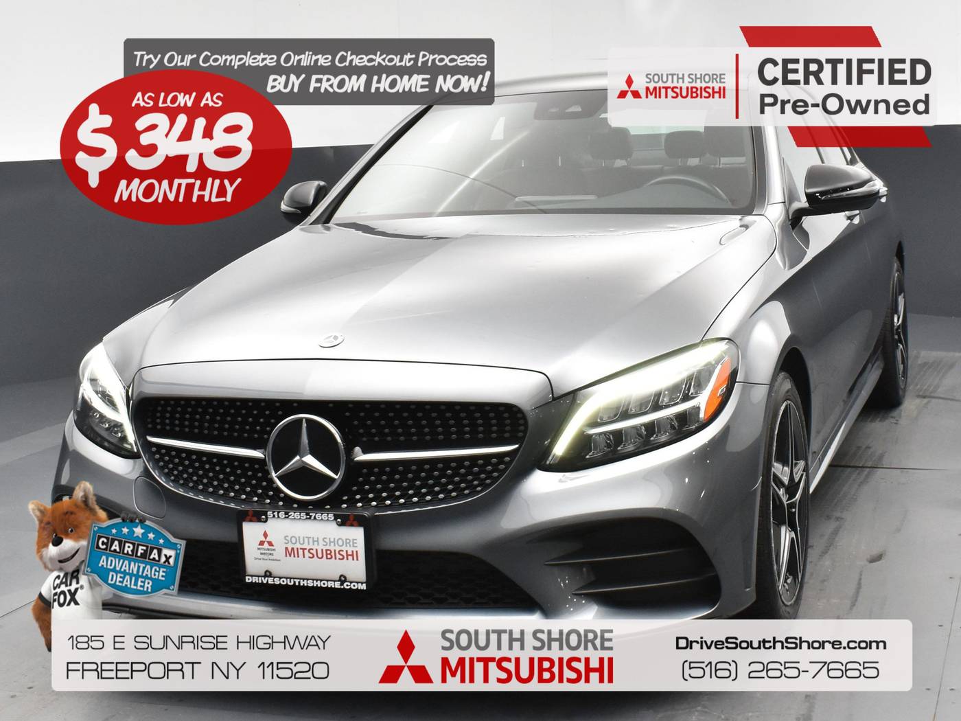 2021 Mercedes-Benz C-Class C 300 — Sedan — 63,071 mi — Freeport, NY