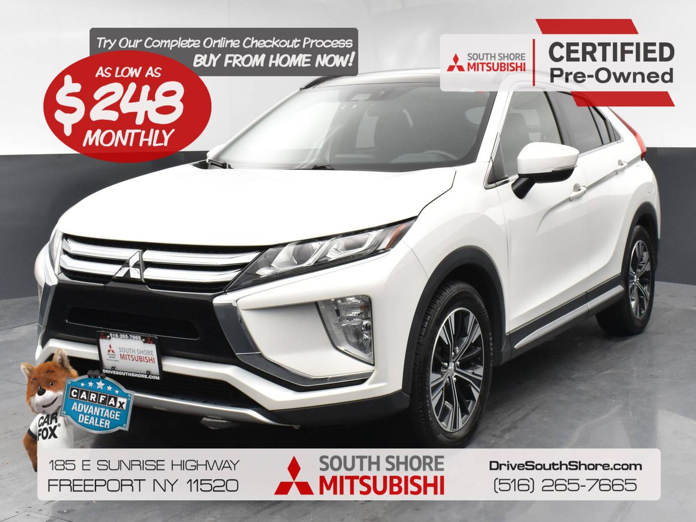 2020 Mitsubishi Eclipse Cross SE — SUV — 71,296 mi — Freeport, NY
