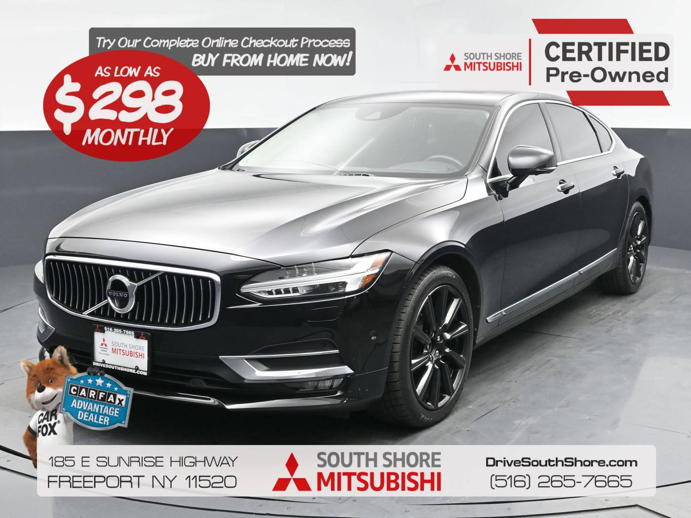 2018 Volvo S90 Inscription — Sedan — 63,100 mi — Freeport, NY