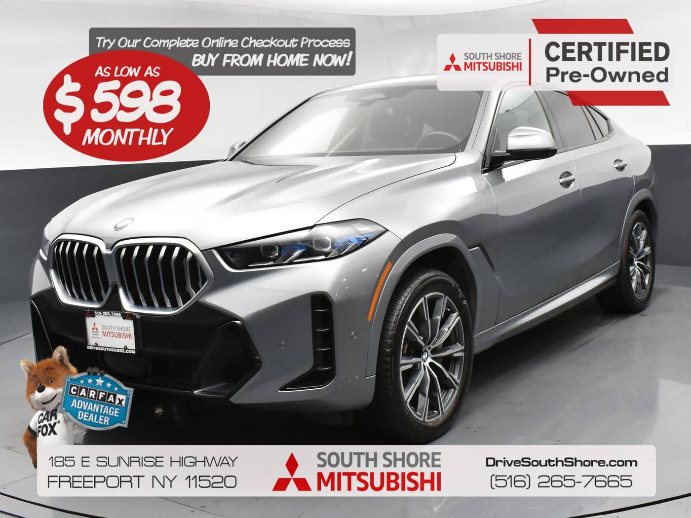 2024 BMW X6 40i — SUV — 43,230 mi — Freeport, NY