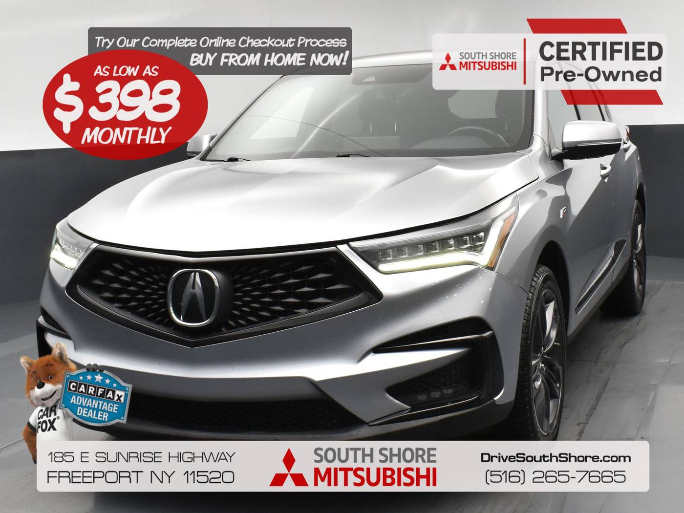 2021 Acura RDX A-Spec Package — SUV — 58,941 mi — Freeport, NY