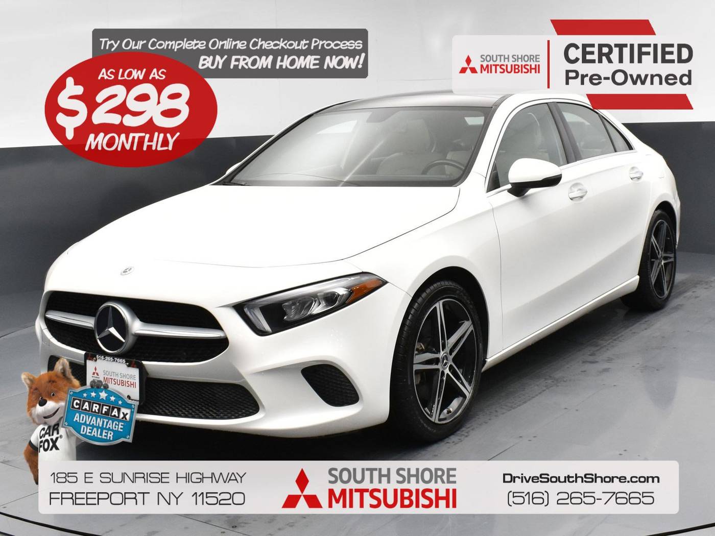 2021 Mercedes-Benz A-Class A 220 — Sedan — 34,071 mi — Freeport, NY