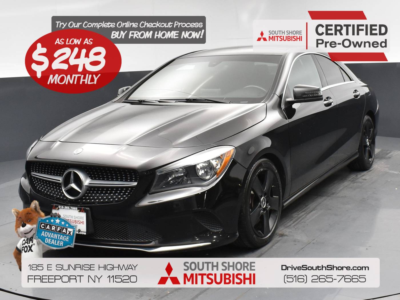 2018 Mercedes-Benz CLA CLA 250 — Sedan — 86,729 mi — Freeport, NY