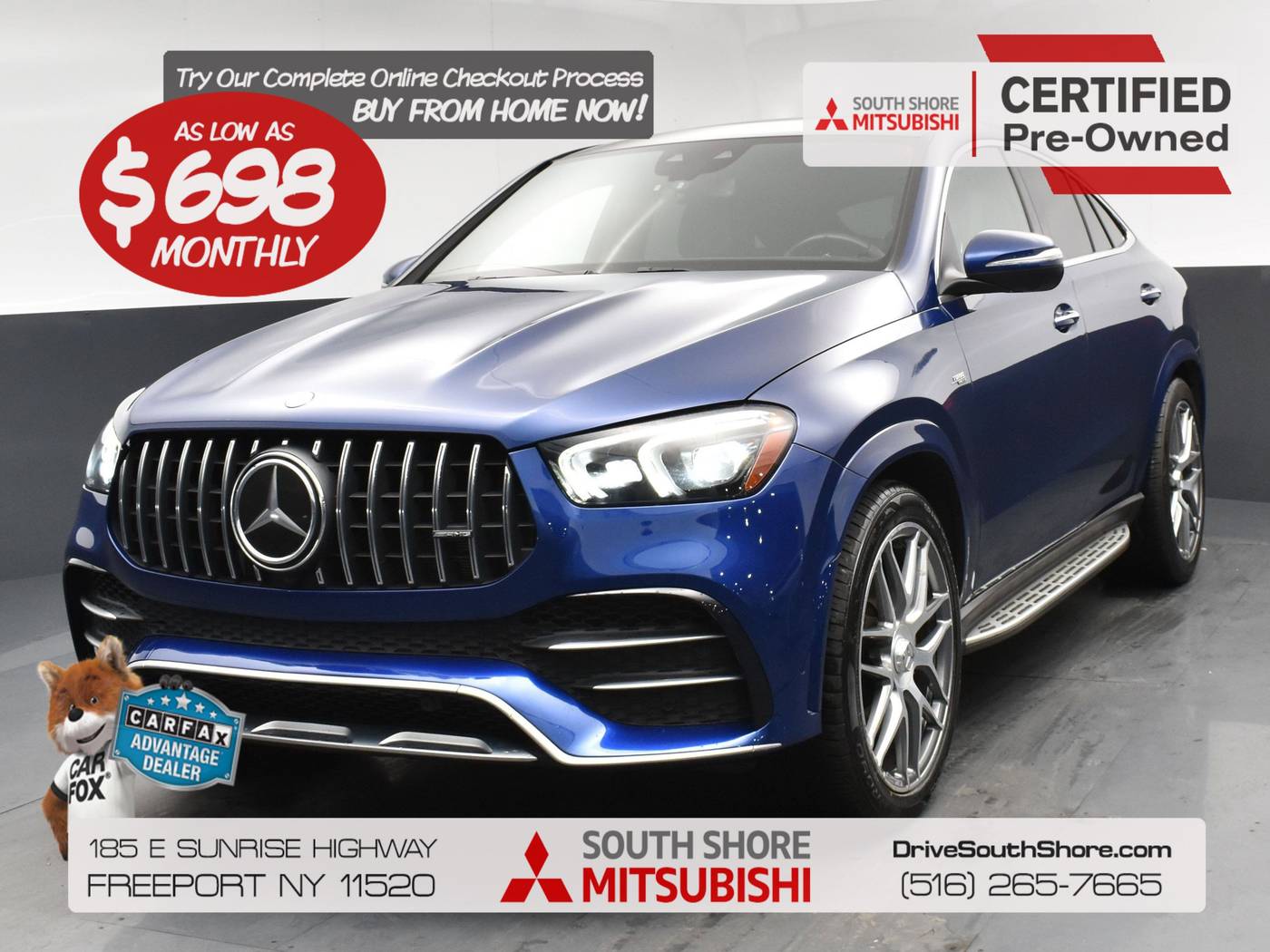2021 Mercedes-Benz GLE AMG GLE 53 — SUV — 55,067 mi — Freeport, NY