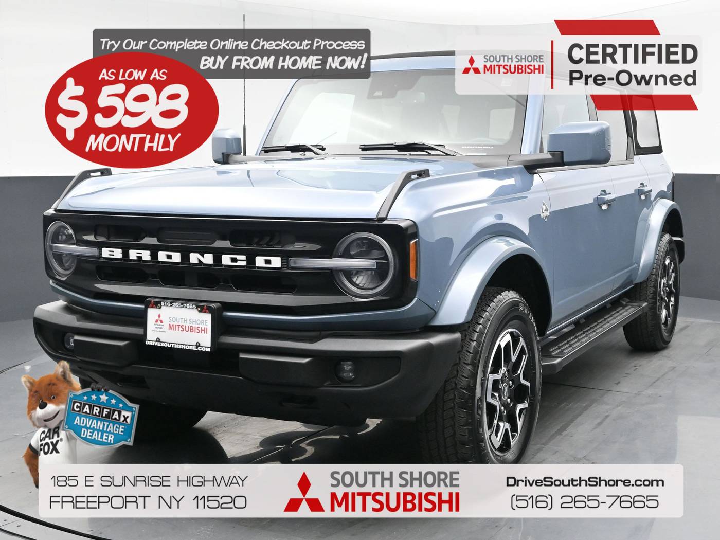 2024 Ford Bronco Outer Banks — SUV — 10,357 mi — Freeport, NY