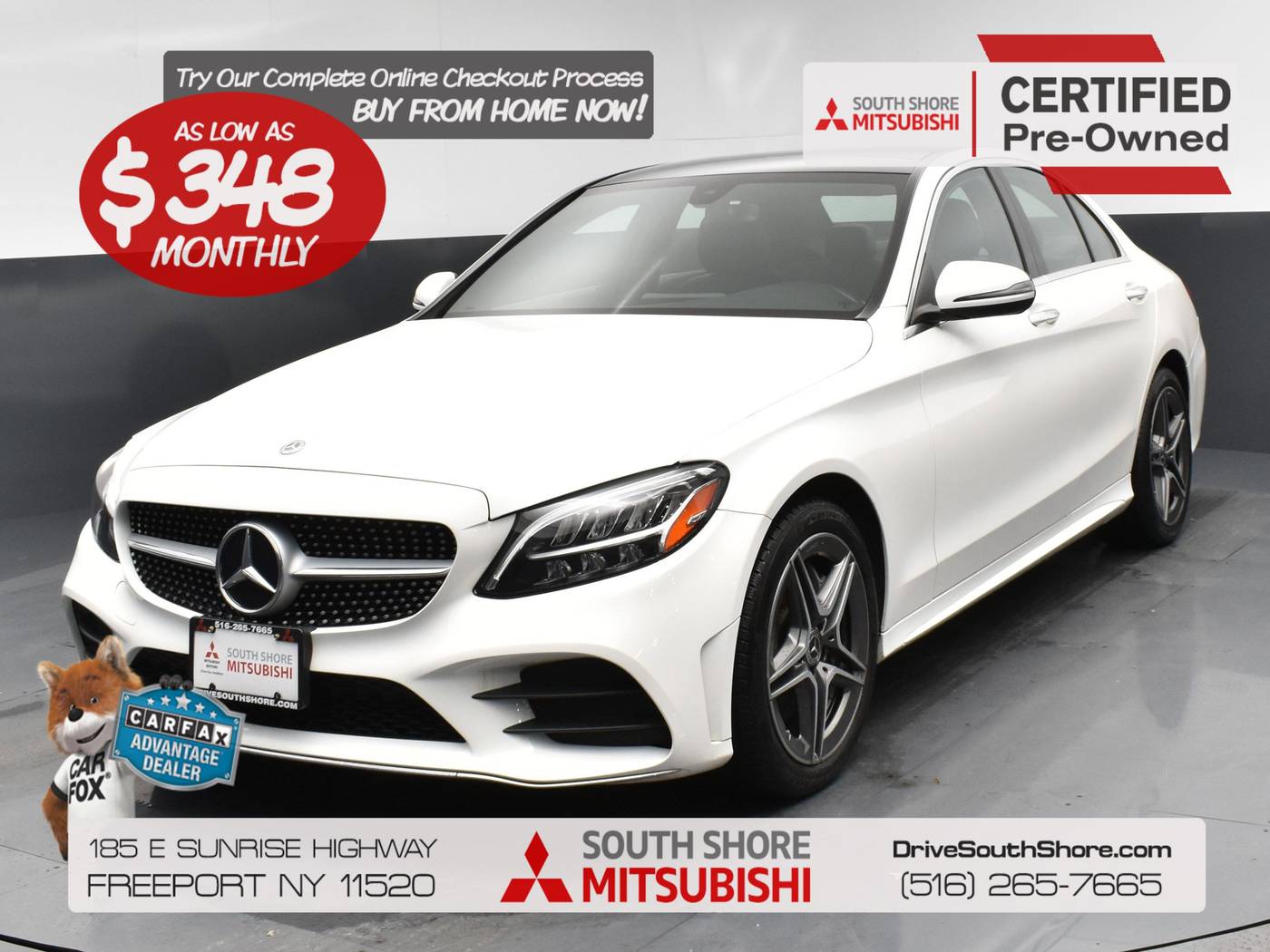 2020 Mercedes-Benz C-Class C 300 — Sedan — 46,075 mi — Freeport, NY