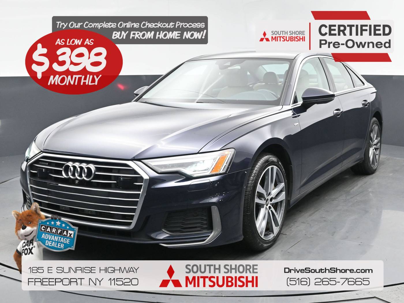 2021 Audi A6 Premium Plus — Sedan — 37,697 mi — Freeport, NY