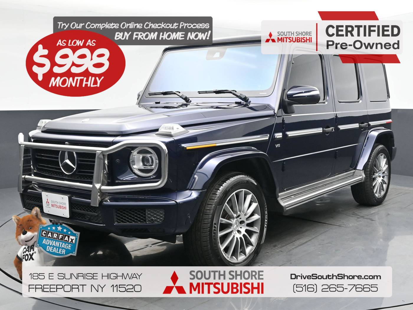 2019 Mercedes-Benz G-Class G 550 — SUV — 88,707 mi — Freeport, NY