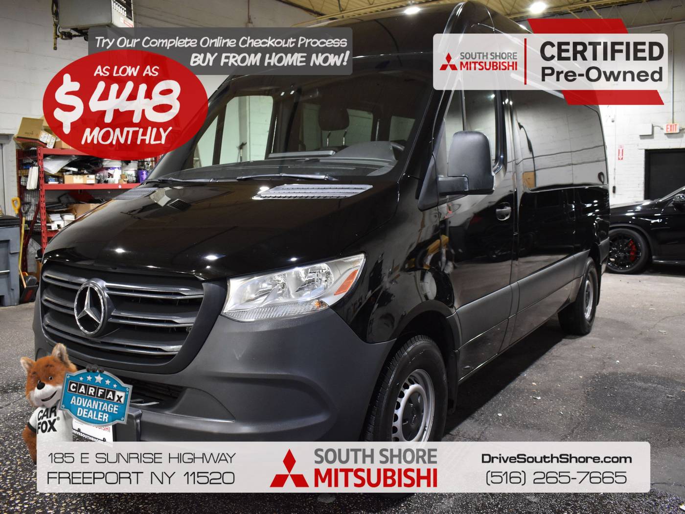 2019 Mercedes-Benz Sprinter Passenger Van 2500 — Passenger Van — 52,253 mi — Freeport, NY