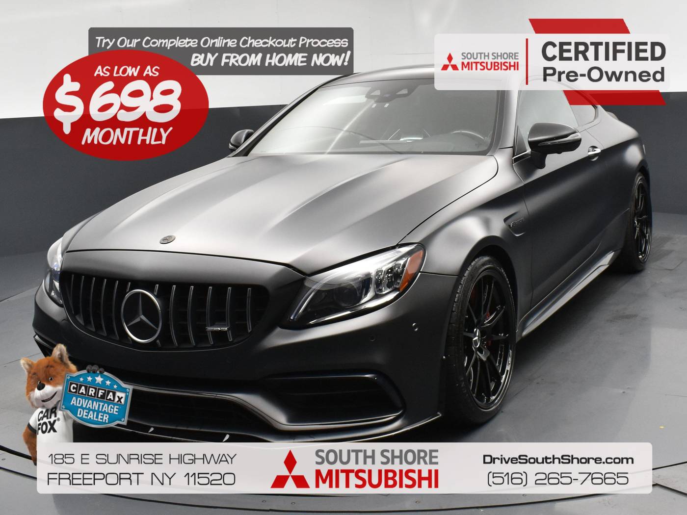 2021 Mercedes-Benz C-Class AMG C 63 S — Coupe — 47,234 mi — Freeport, NY
