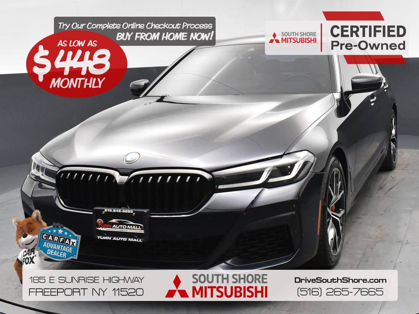 2023 BMW 5 Series 540i — Sedan — 64,756 mi — Freeport, NY