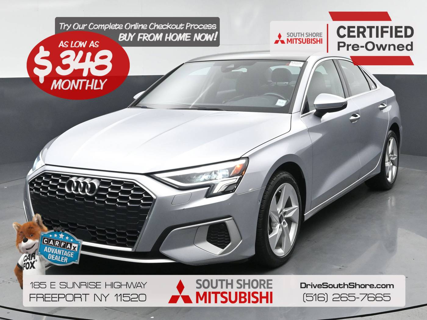 2023 Audi A3 Premium — Sedan — 45,163 mi — Freeport, NY