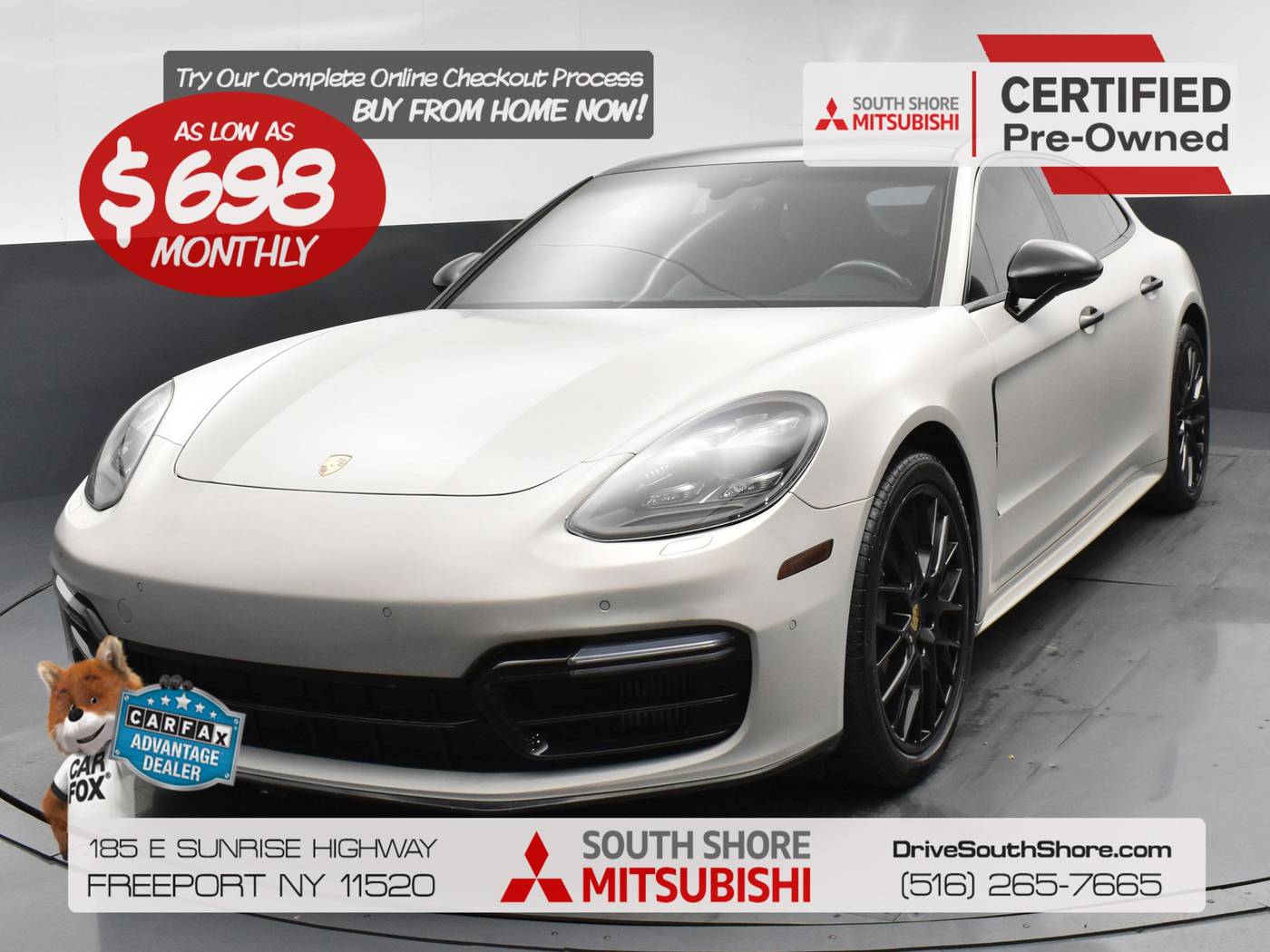 2018 Porsche Panamera 4S — Wagon — 38,431 mi — Freeport, NY