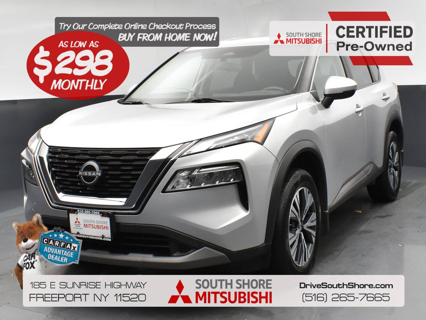 2022 Nissan Rogue SV — SUV — 38,844 mi — Freeport, NY
