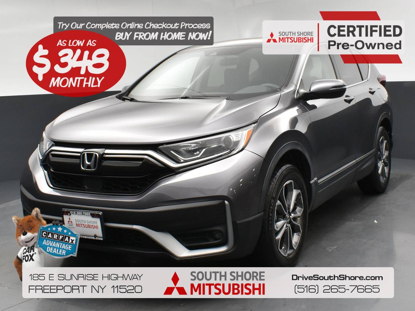 2021 Honda CR-V EX — SUV — 44,010 mi — Freeport, NY