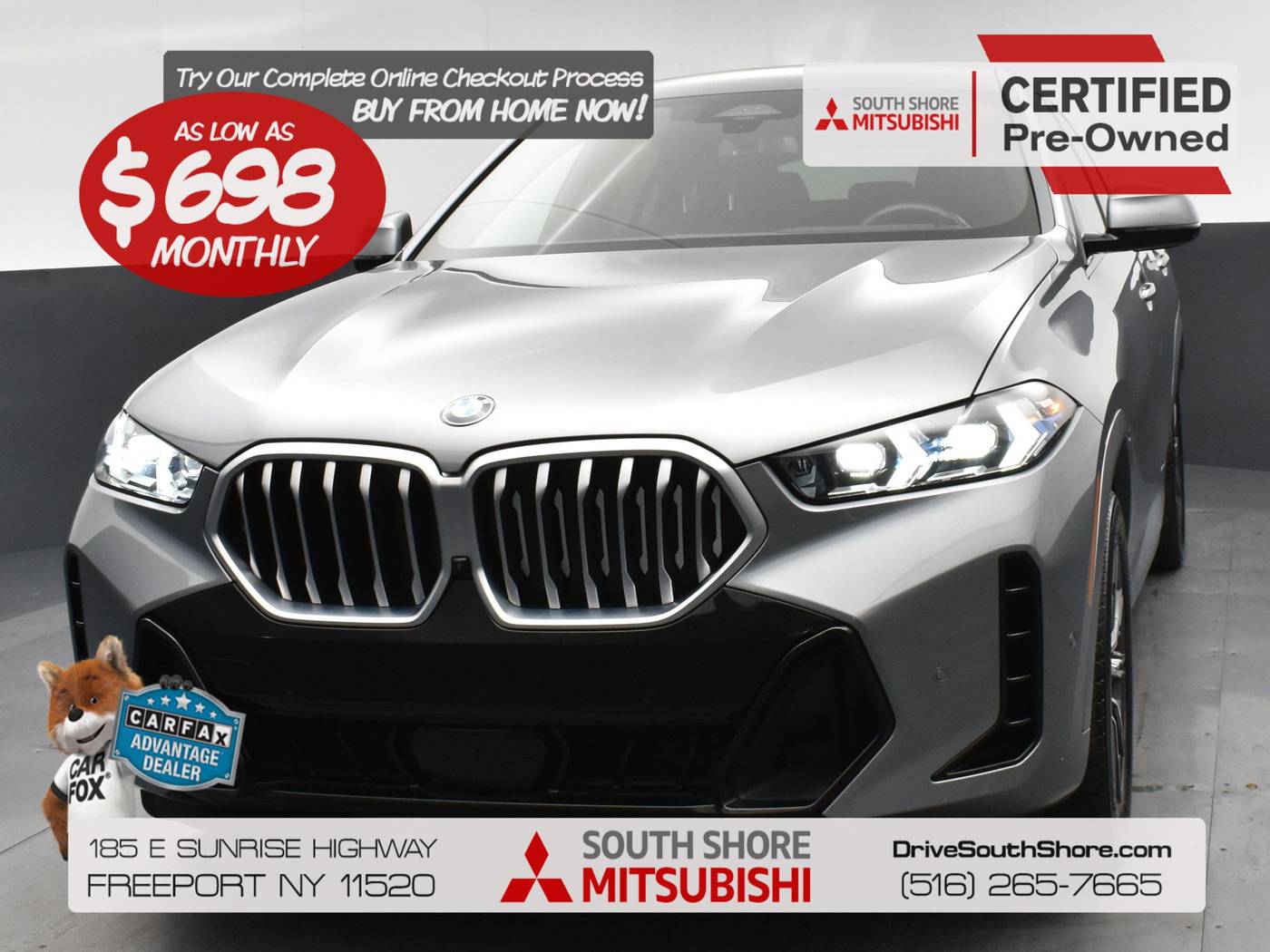 2025 BMW X6 40i — SUV — 20,503 mi — Freeport, NY