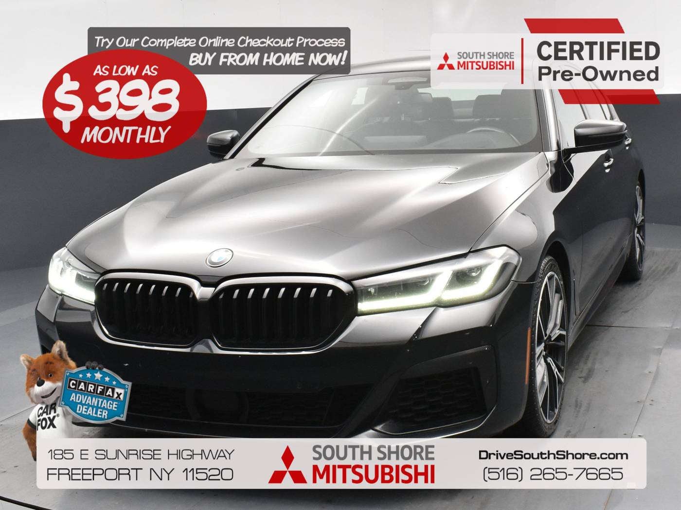 2022 BMW 5 Series 540i — Sedan — 71,476 mi — Freeport, NY