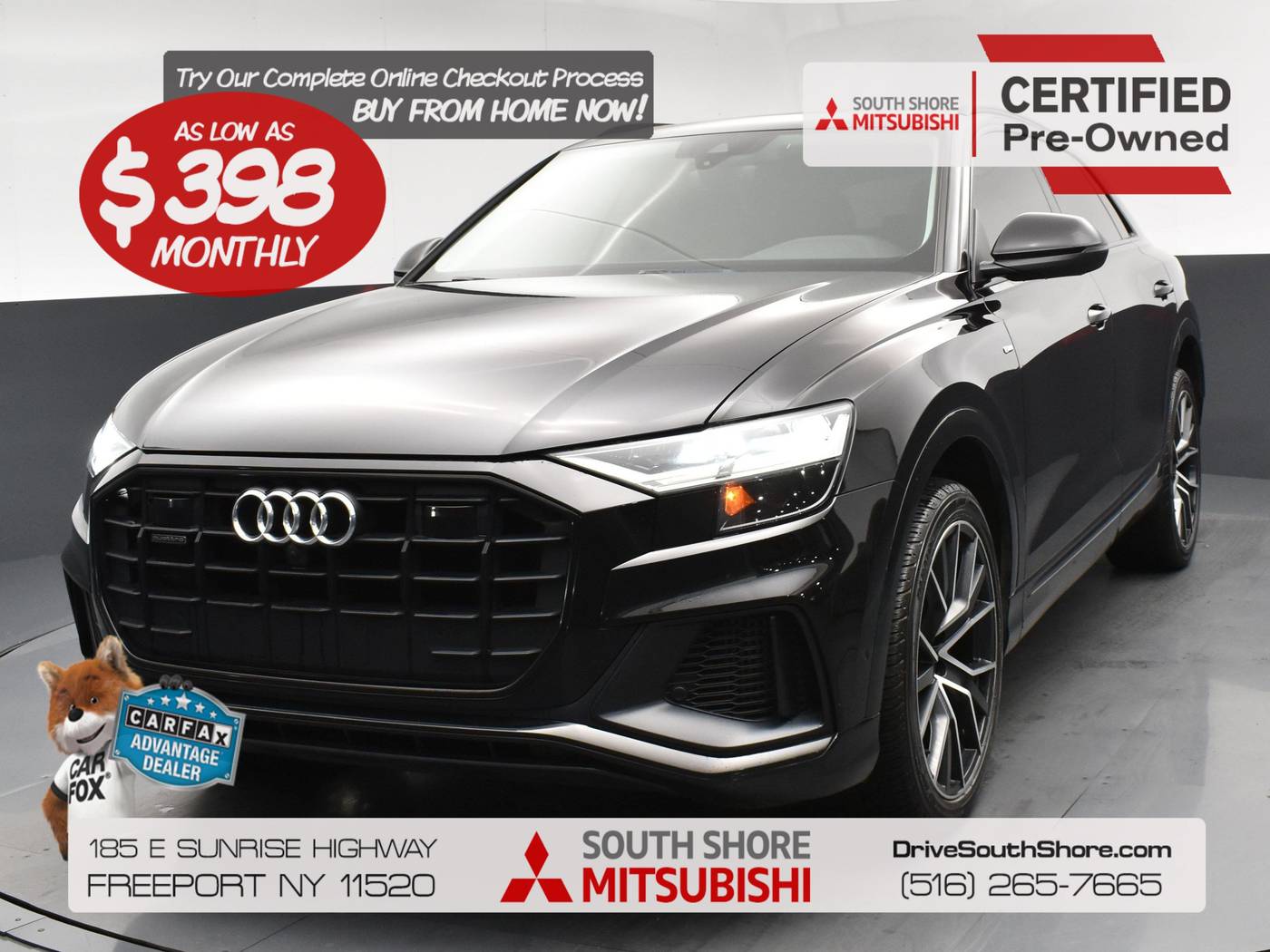2020 Audi Q8 Premium Plus — SUV — 78,768 mi — Freeport, NY