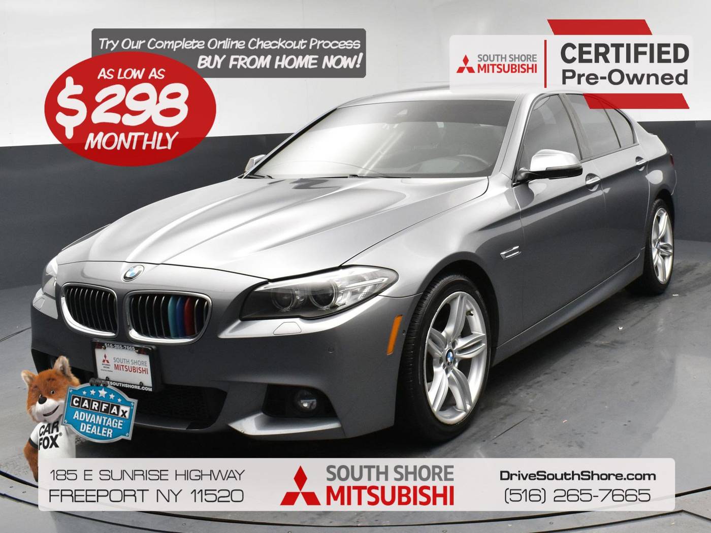 2016 BMW 5 Series 535i — Sedan — 96,529 mi — Freeport, NY
