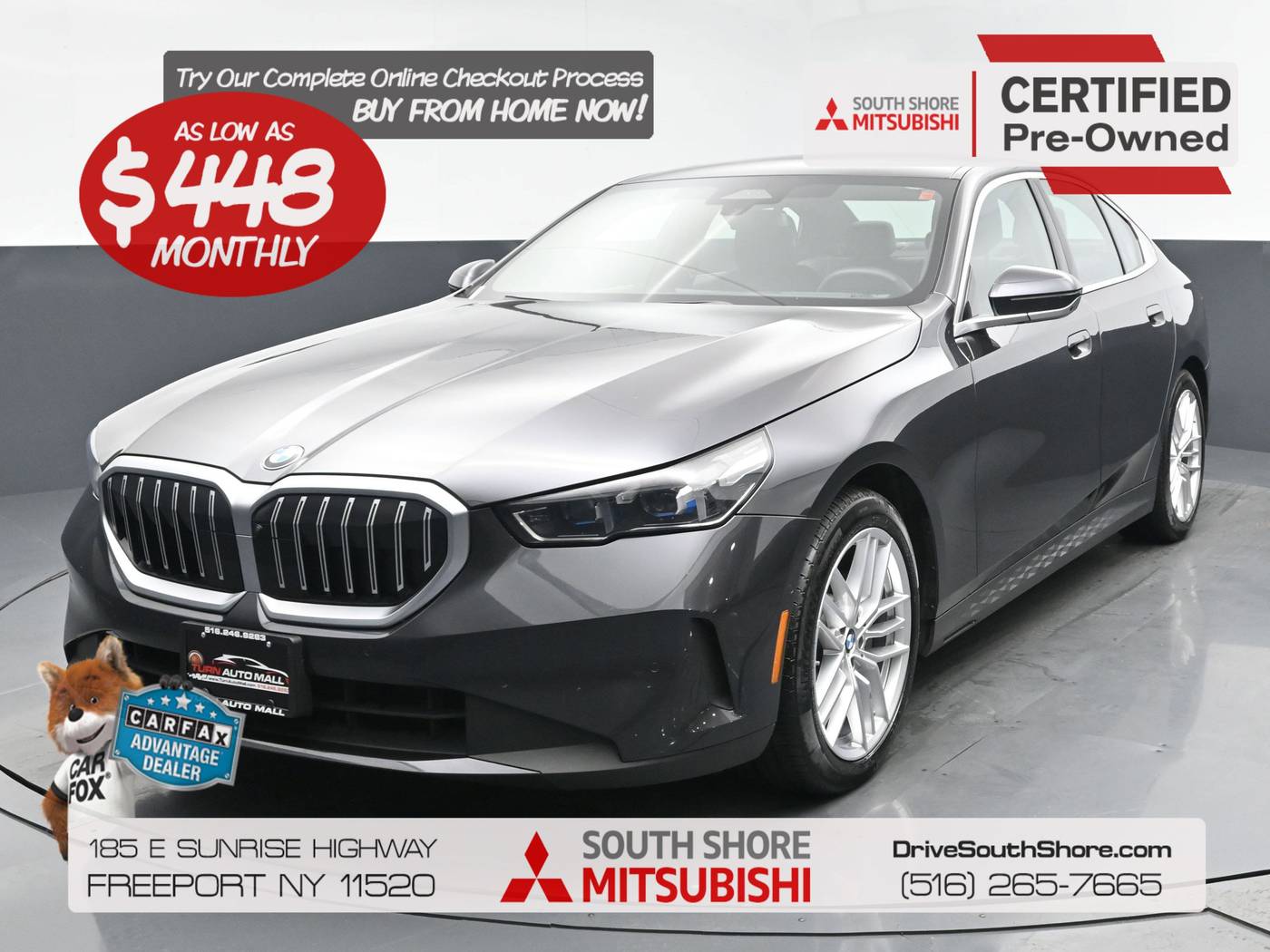 2024 BMW 5 Series 530i — Sedan — 35,117 mi — Freeport, NY