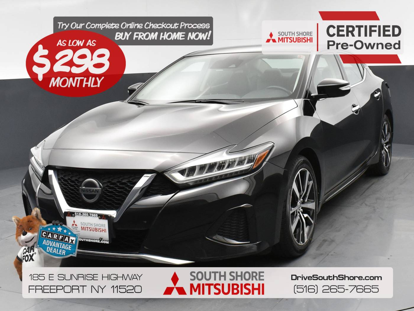 2021 Nissan Maxima SV — Sedan — 53,102 mi — Freeport, NY